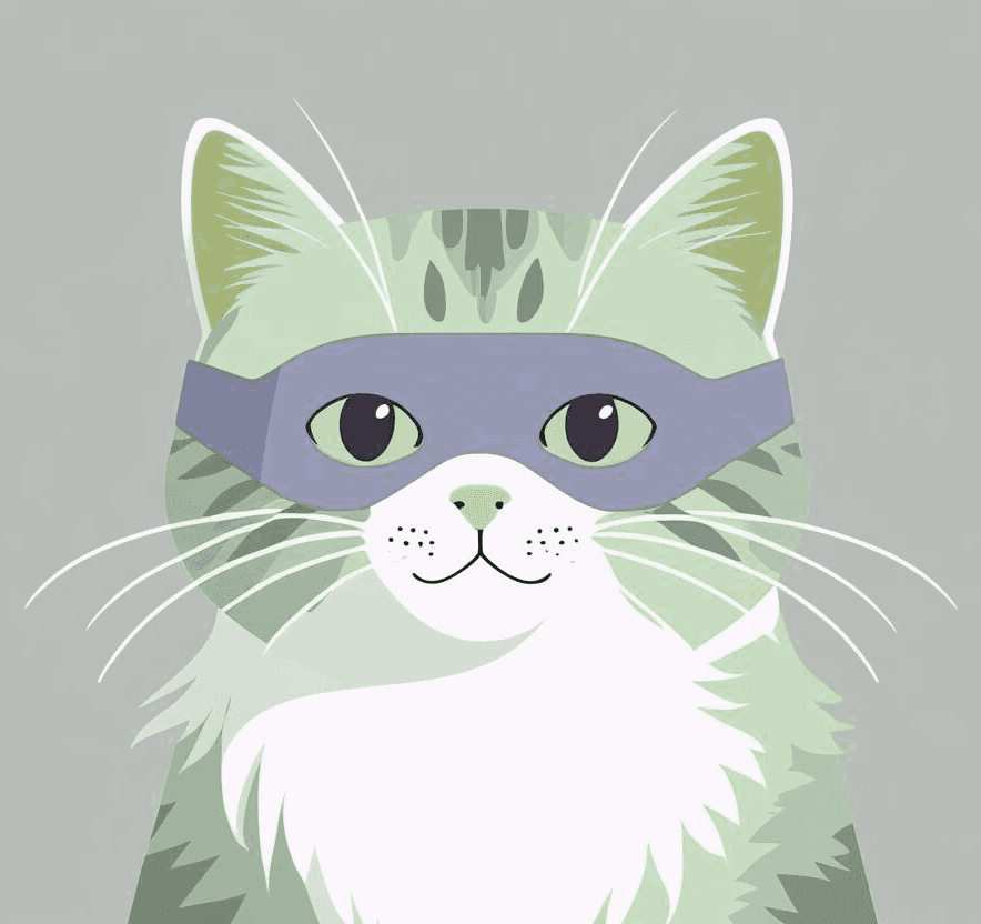 Illustrated cat placeholder for Amelie Rouget, Provisional Psychologist at Connections WA